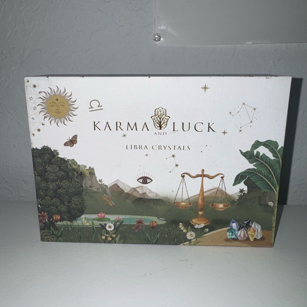 Karma and Luck Libra Crystals set